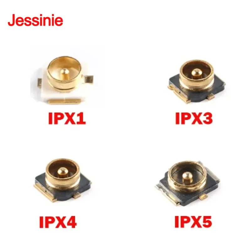 50Pcs/2pcs IPX1 IPX3 IPX4 IPX5 2.4G IPX UFL Seat U.FL-R-SMT Antenna Terminal Wire Cable Connector for WIFI/GSM/3G/GPS/4G Module
