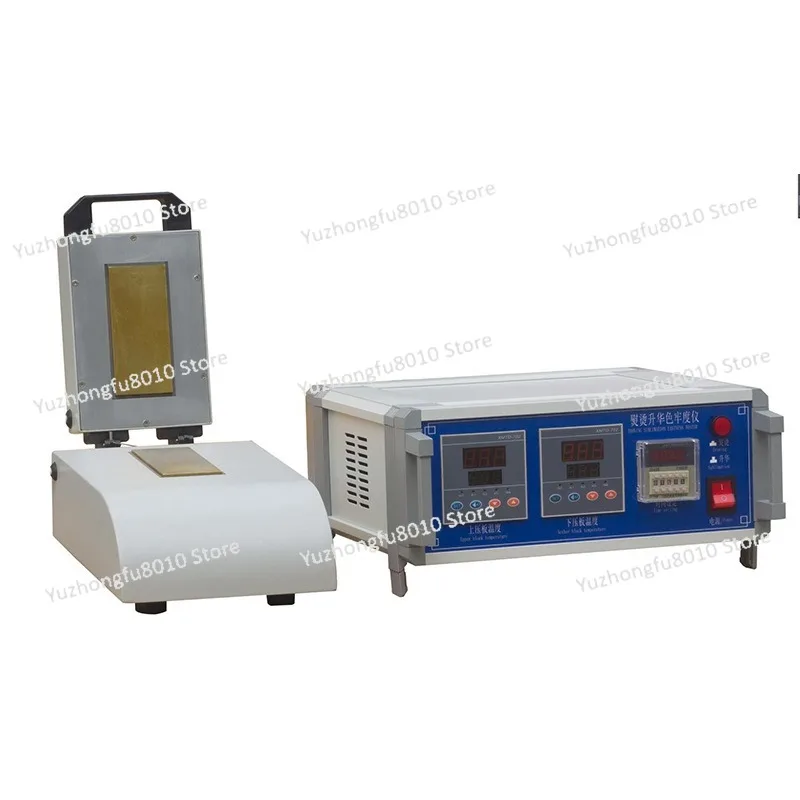 Ironing sublimation color fastness tester coloring textile hot pressing single head ironing split type