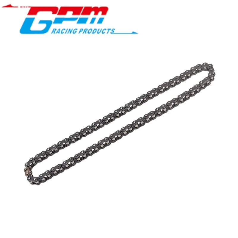 GPM MX070 40 MANGANESE chaîne en acier 70 rouleau pour LOSI 1/4 PROMOTO MX SM moto RC mise à niveau
