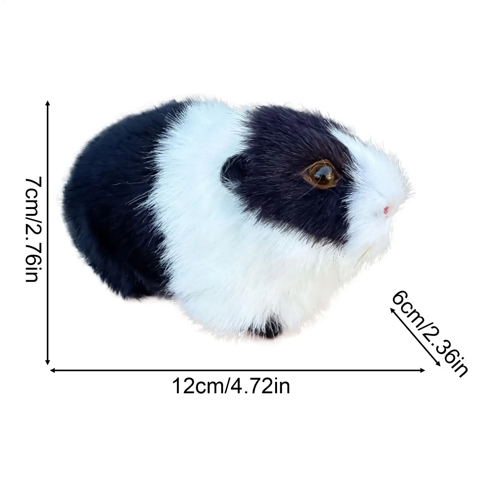 الهامستر ألعاب من نسيج مخملي واقعية لطيف لينة عناق دمية لطيف الهامستر أفخم محشوة الحيوان لرفيق الراحة الاطفال عشاق الحيوانات الأليفة