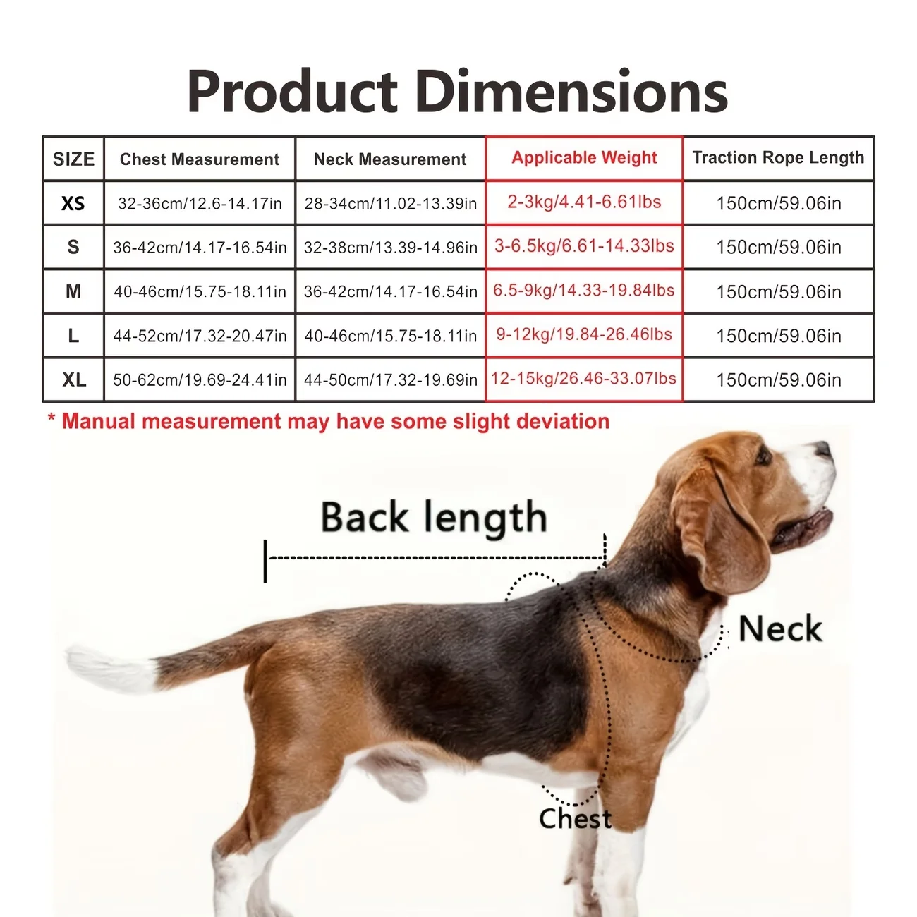 Cartoon Bear Pattern Explosion-proof Chest Strap Traction Rope Set, Suitable For Small And Medium-sized Dogs And Cats
