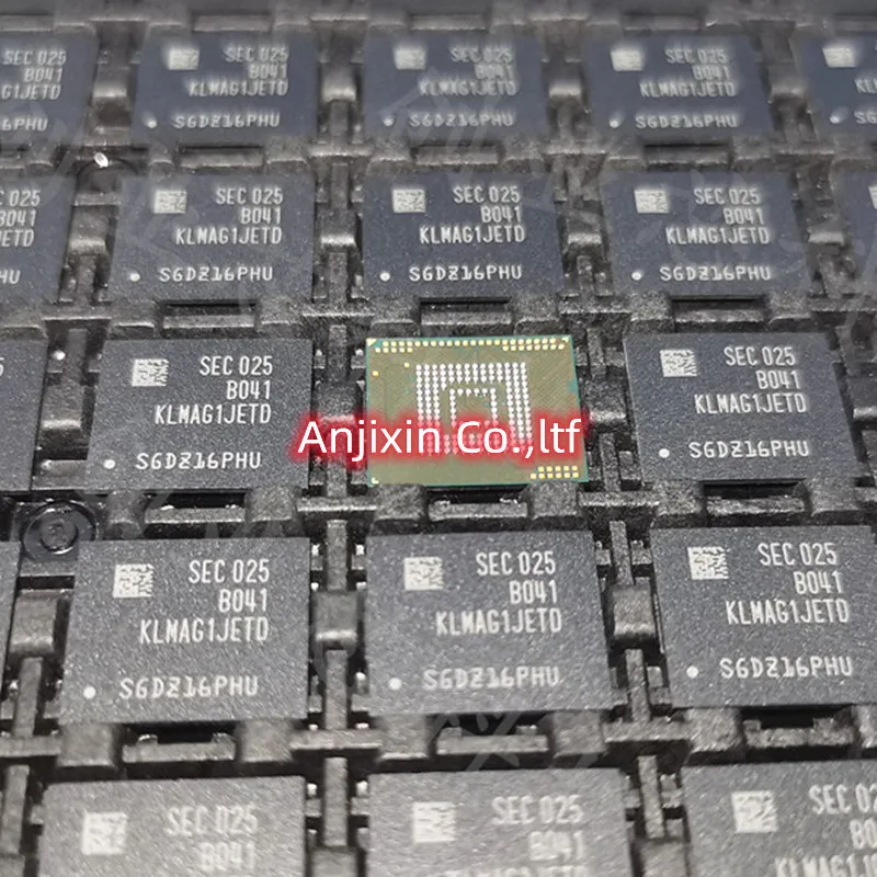 

5-10pcs real orginal new in stock KLMAG1JETD-B041 16GB EMMC font 5.1 version memory chip