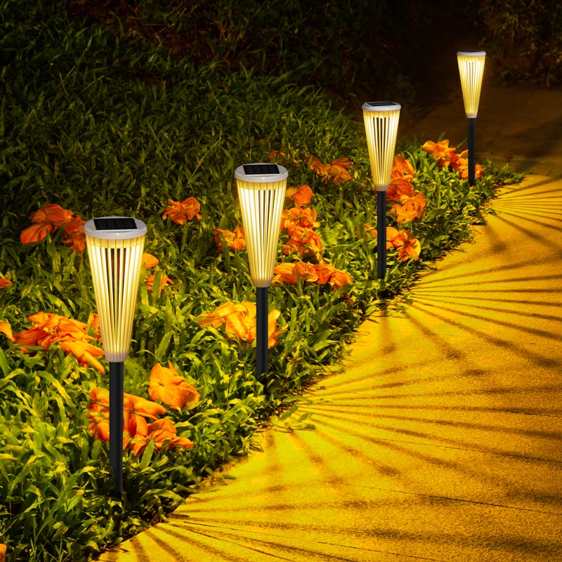 

1/2/4/6pcs Led Solar Lawn Lights IP65 Waterproof Outdoor Solar Lamp for Garden/Landscape/Yard/Patio/Driveway/Walkway Lighting