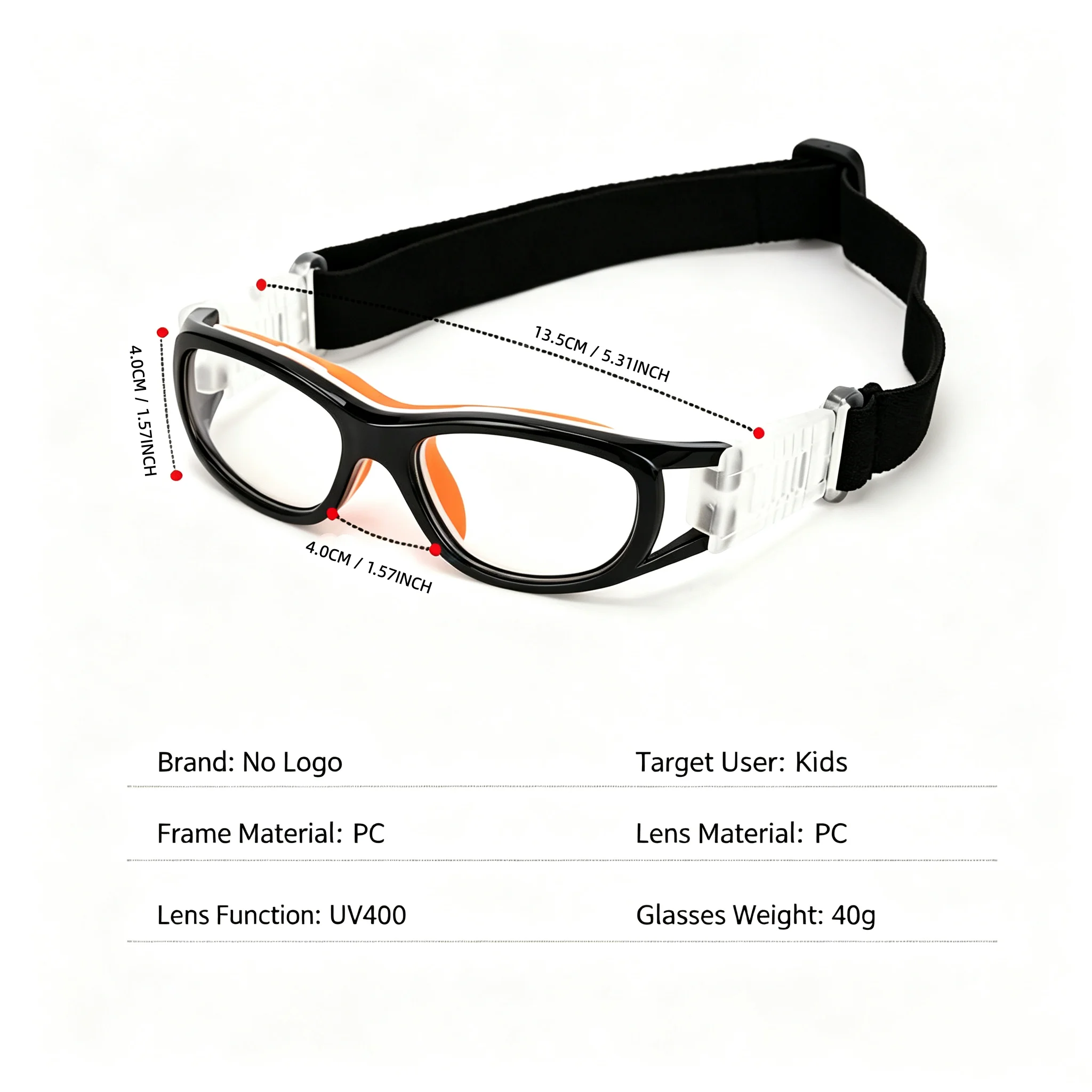 Professional Kids Impact‑Resistant Outdoor Sports Goggles, Protective Eyewear for Basketball, Football, Cycling & Multiple Sport