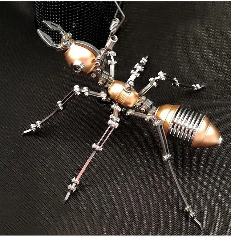 Mechanical Insect 3D Three-dimensional Ant Metal Assembly Model Diy Metal Kit Birthday Gift Ornaments