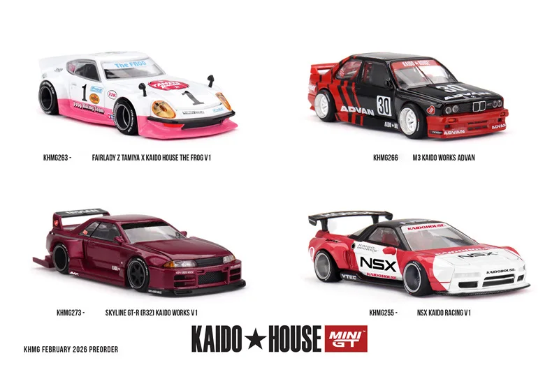 ** Preorder** For Kaido House x MINI GT 1:64 ** Preorder** PART TWO