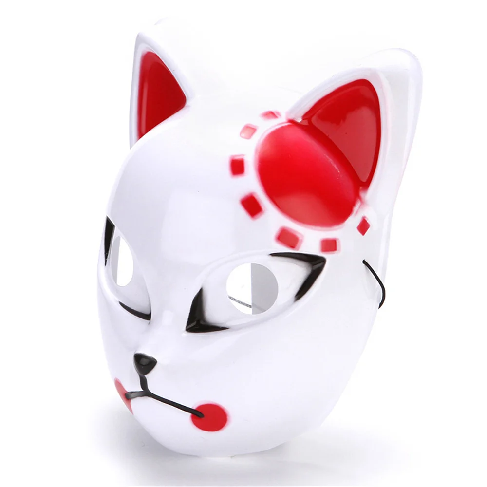 Japanese Anime Demon Slayer Mask Cosplay Sabito Makomo Thicken Plastic Masks Halloween Party Costume Props Fox Mask Dancing Club - Image 3