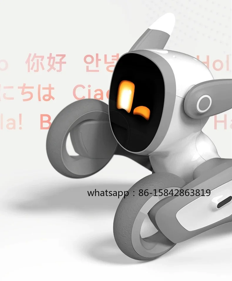 Intelligent Machine Dog, Electronic Pet Dog Facial Recognition Dialogue, Remote Video