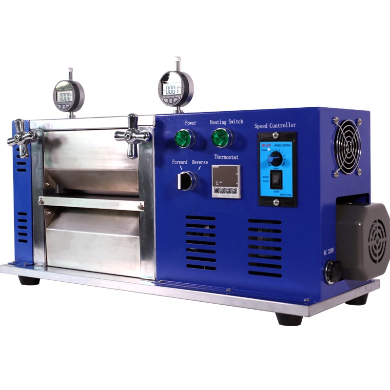 High Precision Roll to Roll Battery Electrode Rolling Press Machine