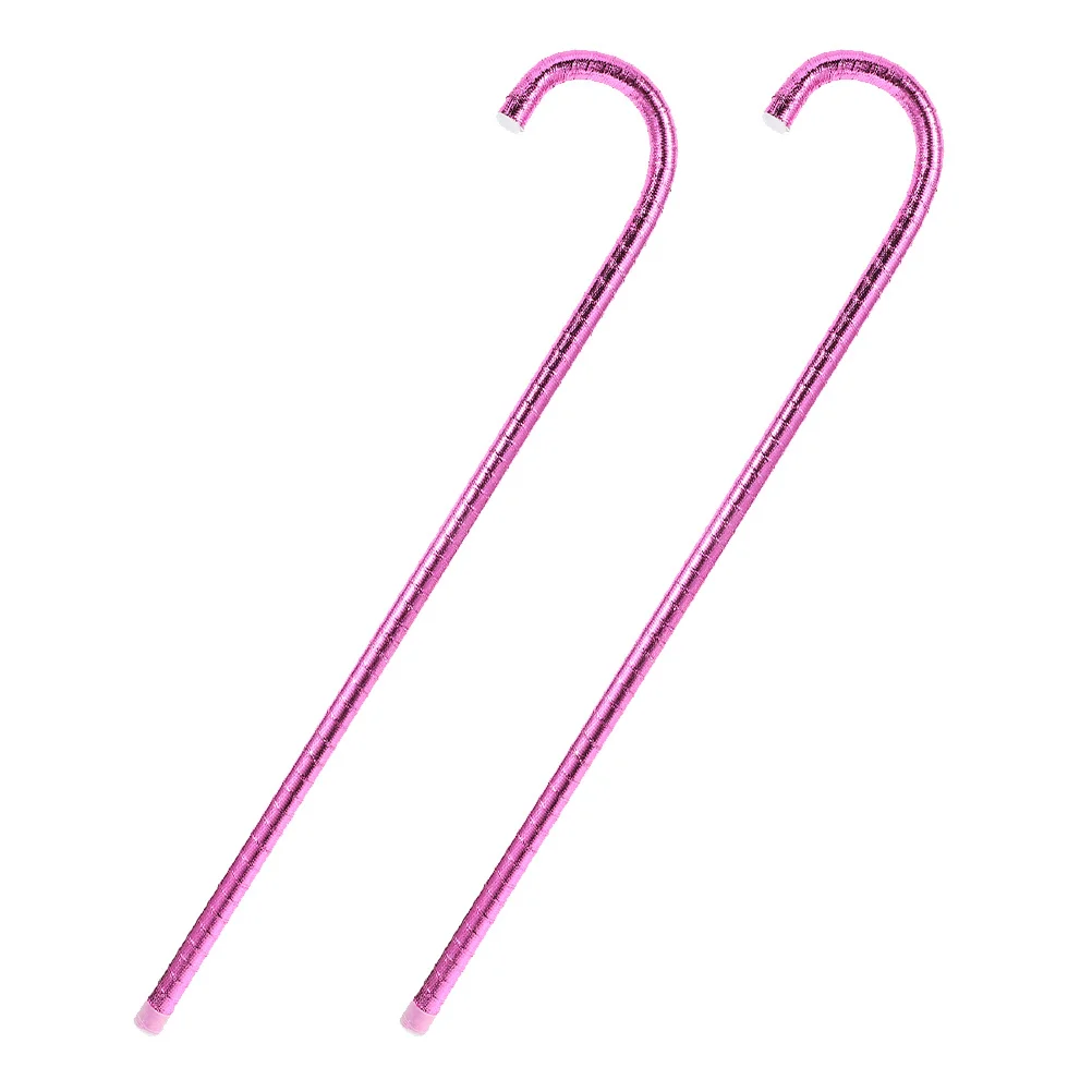 Canne de Cosplay pour enfants, 2 pièces, bâton léger pour fête d'halloween, mascarade, spectacle, accessoire de Costume, décor