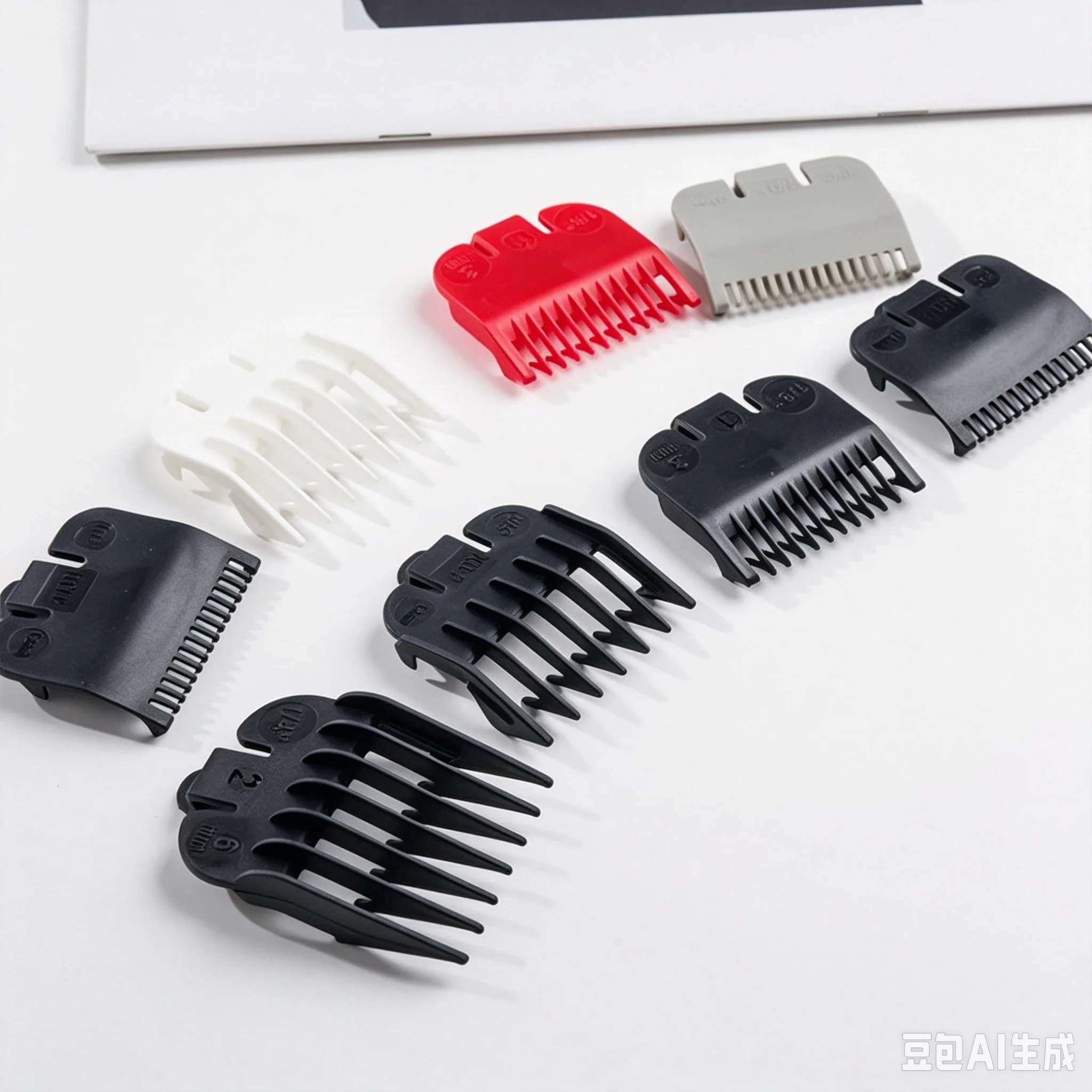 3 Pcs Hair Clipper Guards Guide Combs Set