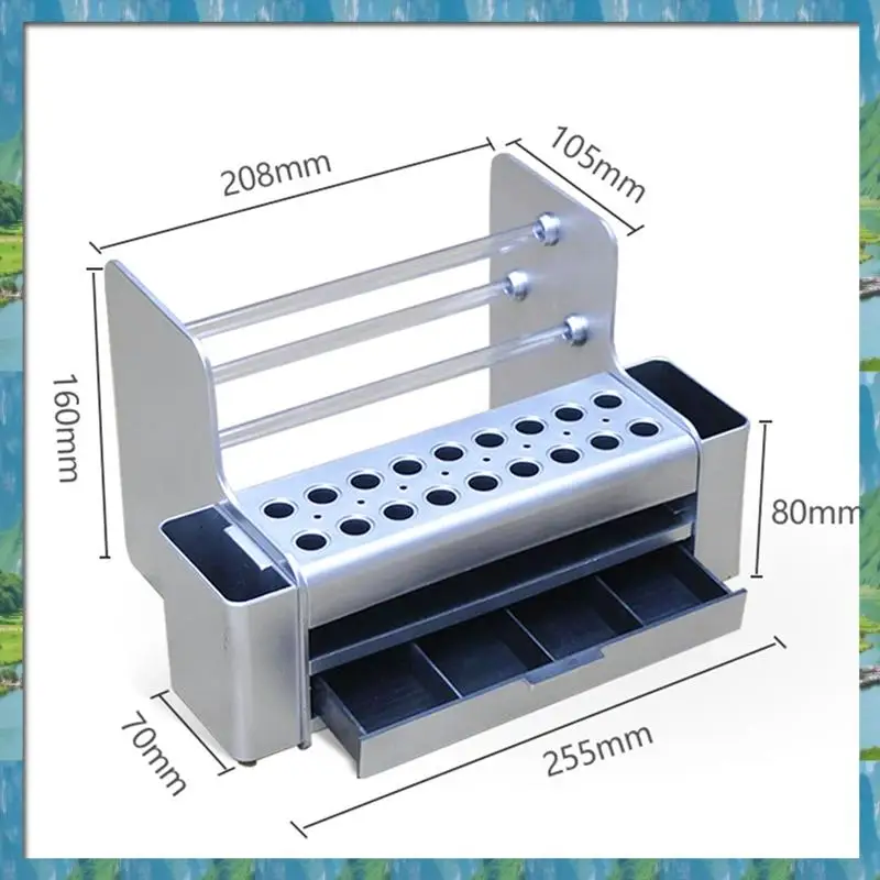 AB07 Supporto per rack di stoccaggio per cacciavite HOT Organizzatore multifunzionale Kit di strumenti di riparazione RC Supporto da tavolo per cacciavite esagonale