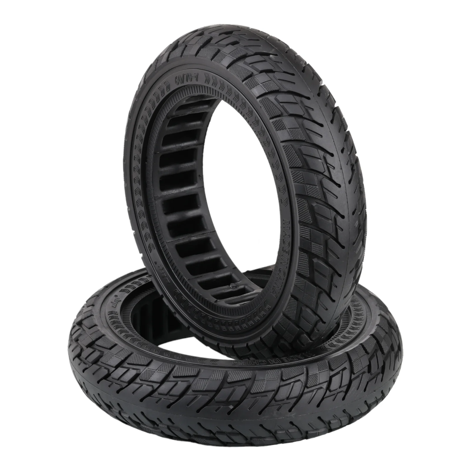 60/70-7.0 Off-road Solid Tire for Xiaomi 4 Pro Electric Scooter 4Pro Whell 10 Inch Explosion-proof Honeycomb Tire