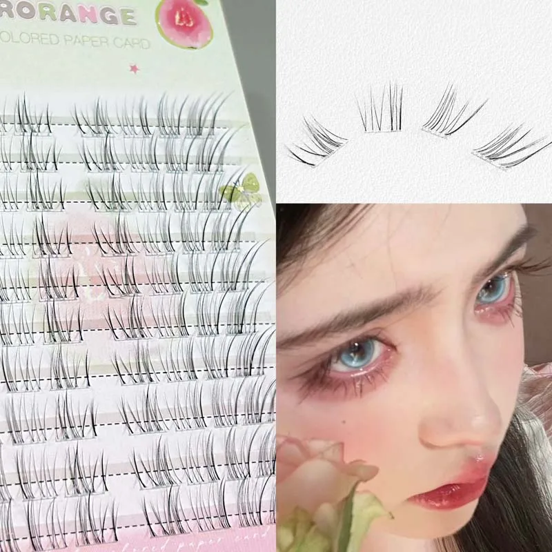 Glue-Free False Eyelashes, Easy to Rebound for DIY