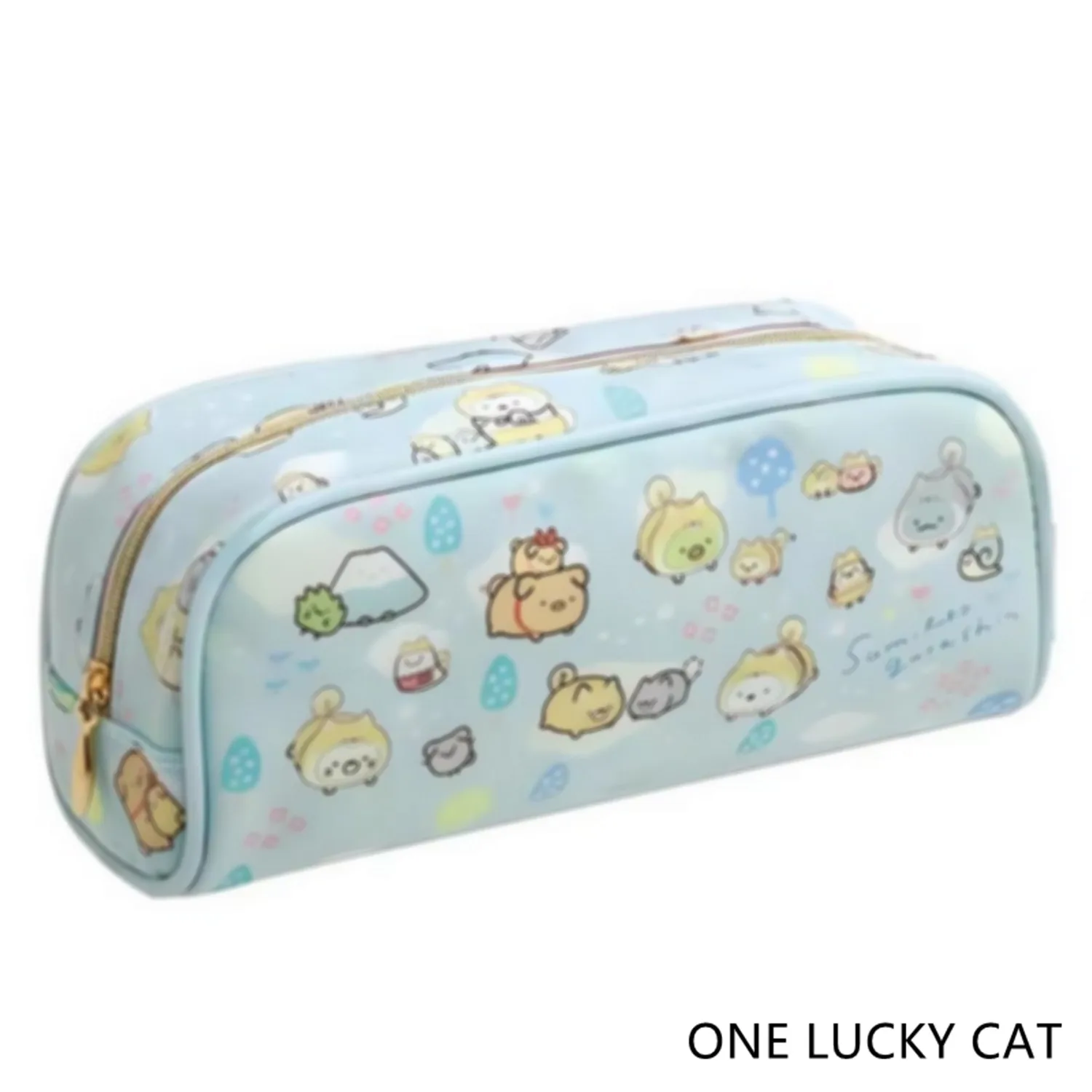 

Новые милые Sumikko gurashi для девочек и женщин, косметички из искусственной кожи для макияжа, детские сумки-карандаши, чехол для детей