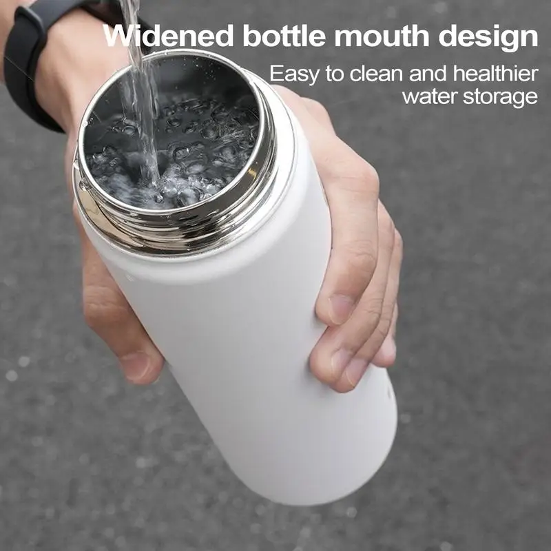 

Insulated Cycling Water Bottle 23oz/650ml Stainless Steel Sport Water Bottle Outdoor Water Kettle Large Capacity Cycling Sports