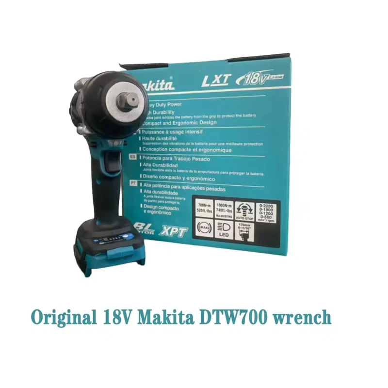 

✅✅Original Makita ✅DTW700 18V Brushless Impact Wrench Bare Unit 1/2" Square Drive Cordless Lithium Ion Tool Repair, Screwdriv