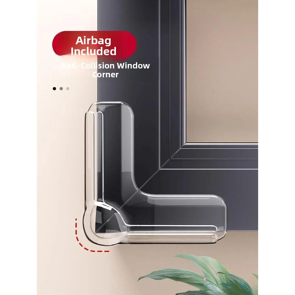 

Ultra-Thin Childproof Corner Window Transparent Glass Coffee Table Cabinet Table Home Door Se Stiers Corner Protec...