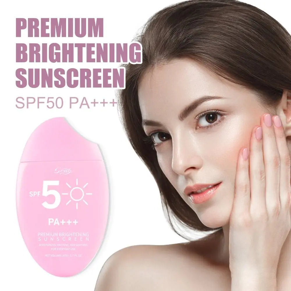 Fairy Skin Brightening Sunscreen Sweatproof Water Resistant Premium SPF50 PA+++ Sunblock 50g Anti-UV Sunscreen Lotion