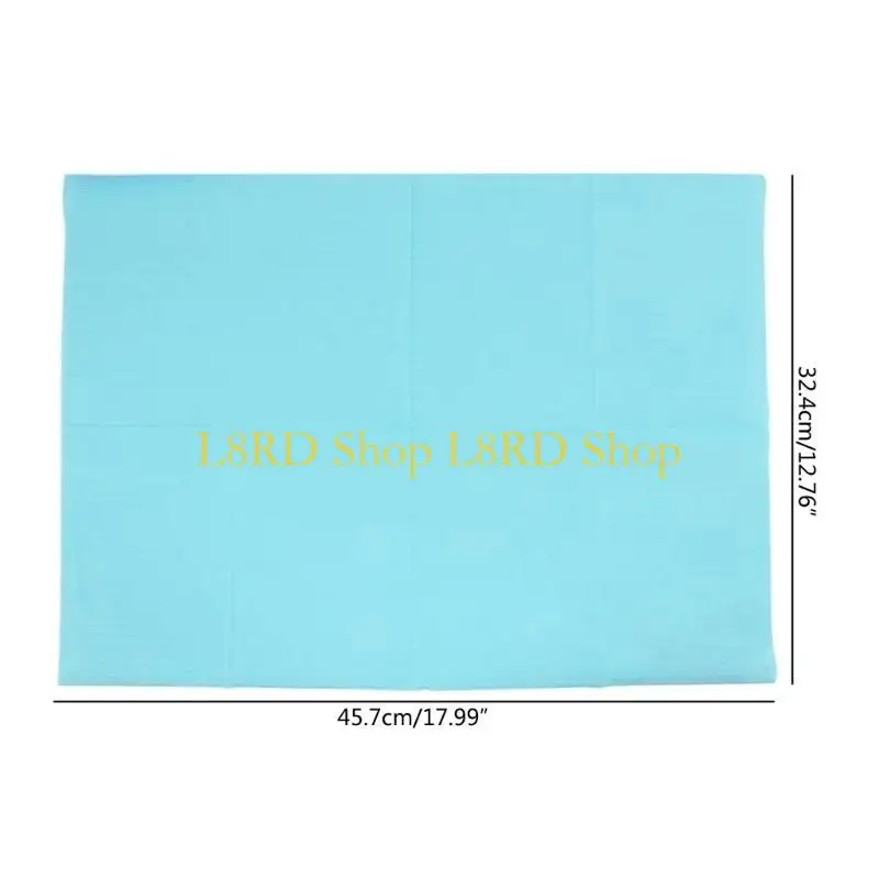 L8RD 125pcs Składany lakier do paznokci jednorazowy poduszka do paznokci Mata Mata