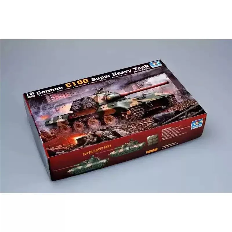 Trumpeter 00384 1/35 Немецкий модельный комплект танка E100 Super Heavy Entwicklungsfahrzeug