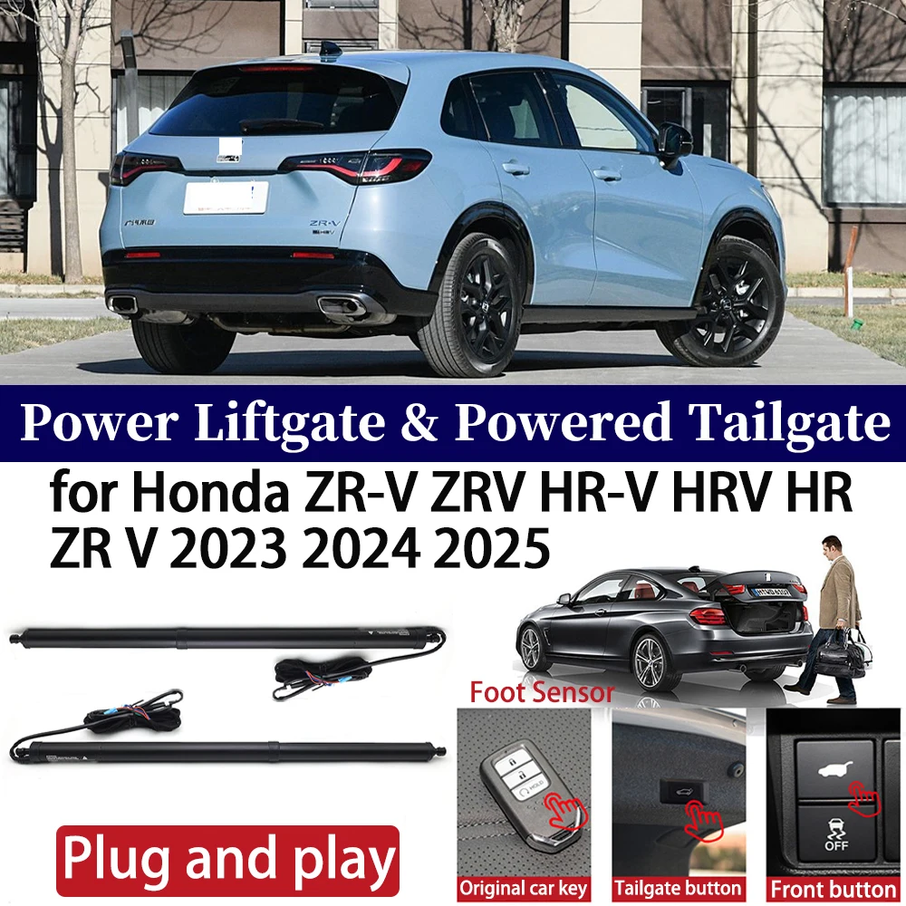 

ZhuCamX for Honda ZR-V ZRV HR-V HRV HR ZR V 2023 2024 2025 Car Power Liftgate Automatic One-Click Powered Tailgate Strut