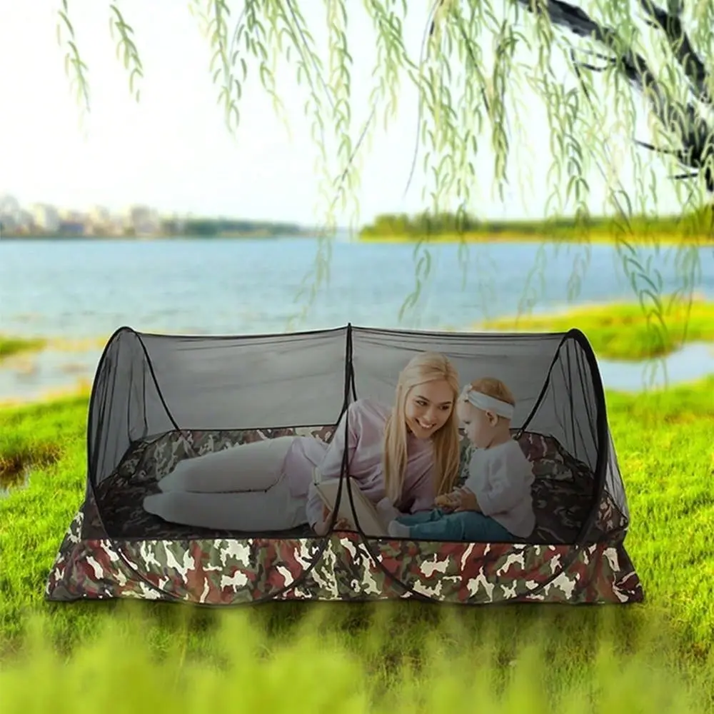 

Tent,Folding Netting Bed Tent,Portable Mosquito Netting With Bottom,Camping Tent Fine Mesh Mosquito Net For Adults Kids Travel