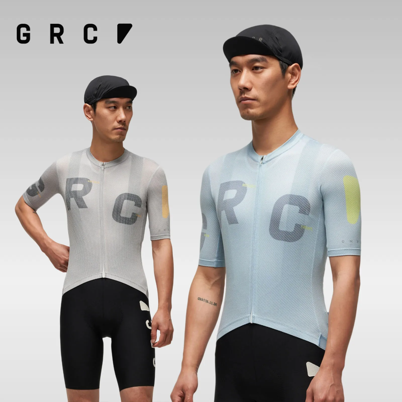 GRC Cycling Apparel Men’s CMYK Delta Logo Jersey SS25