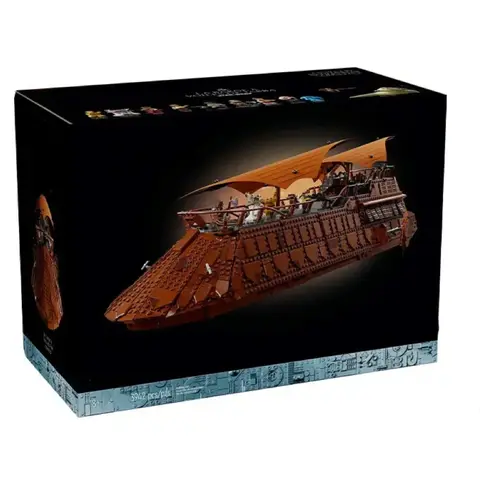 새로운 75397 항해 바지 건물 블록 클래식 요트 모델 벽돌 조립 장난감 어린이를위한 성인 크리스마스 선물