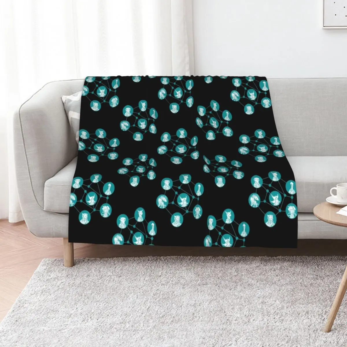 Stellaris players Throw Blanket Cozy Napping Blanket Gift for Mom Dad