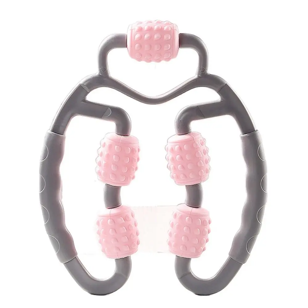 Five Wheel Massager Ring Leg Clip Anti Cellulite Body Massager Yoga Massage Roller Muscle Relaxation U-shaped Annular Leg Clamp