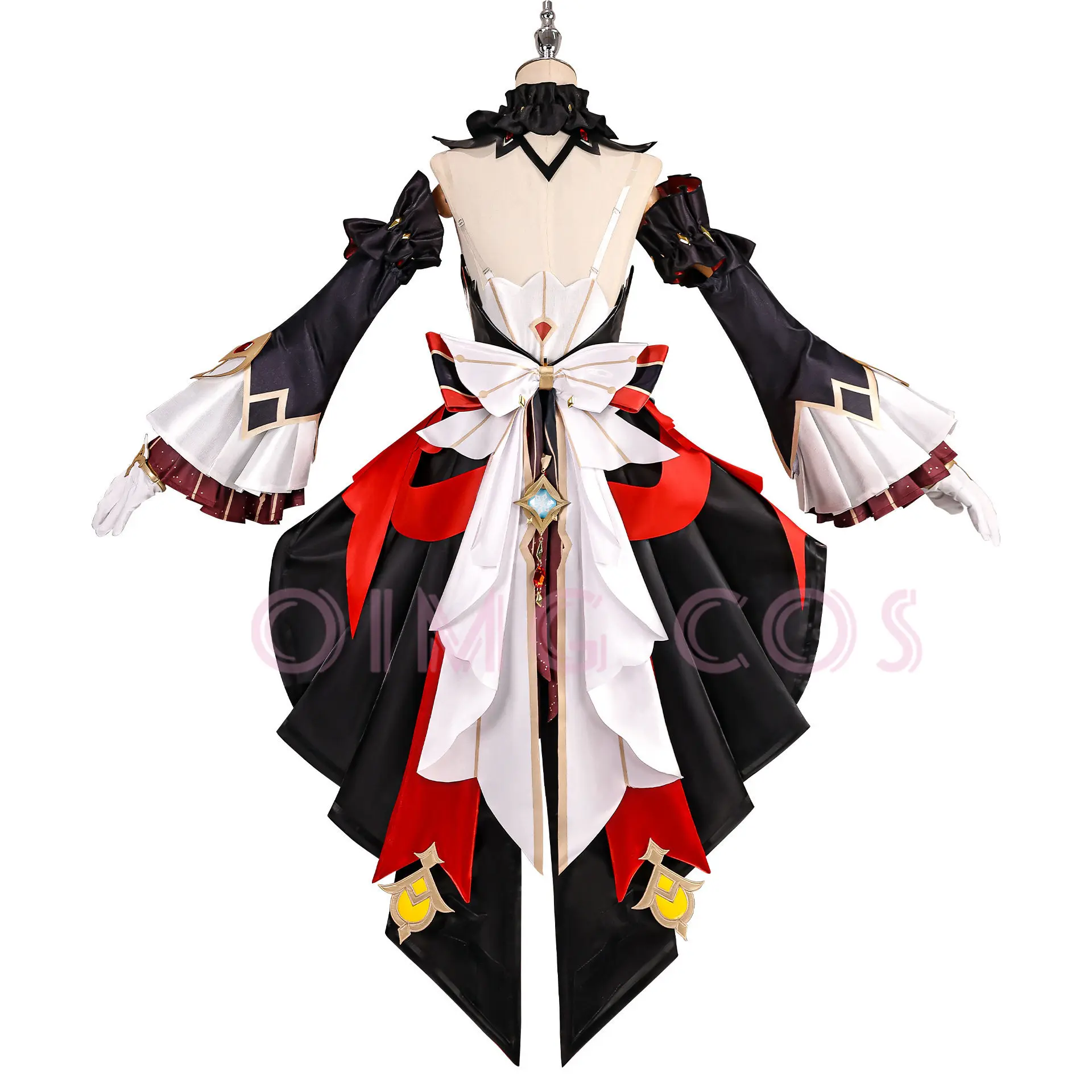Genshin Impact Sandrone Marionette Cosplay Costume Full Set Fatui Mechanic Dress For Comic Con Halloween Cos Events Game view 3
