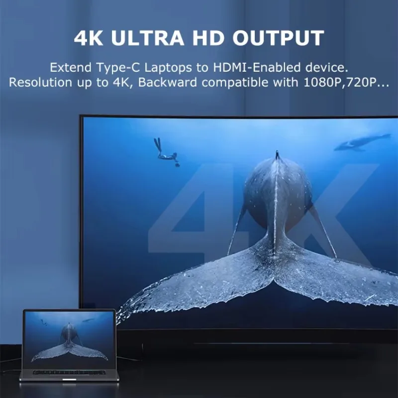 2025 heißer verkauf 11 in 1 USB C Hub Docking Station Typ C zu VGA 4K 1080P USB 3,0 Ethernet Netzwerk Hubs 11 Port Typ C Adapter für