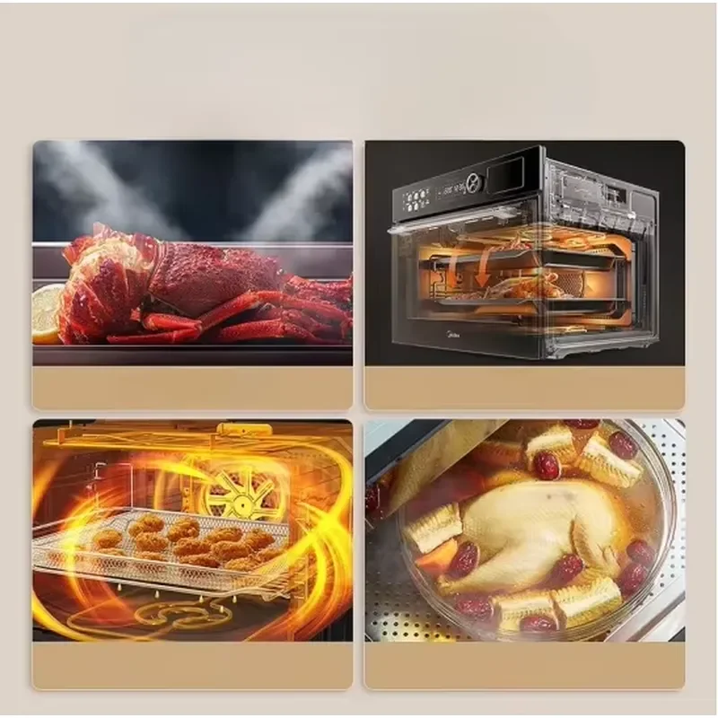 Hot Selling Built-in Steam Oven All-in-one Household Multi-functional Professional Oven 6