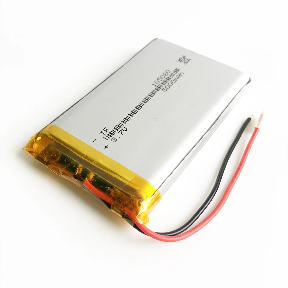 3.7V 5000mAh litowo-polimerowa LiPo akumulatory do powerbanku wideo PSP Laptop MID PAD Protable Tablet PC 105080