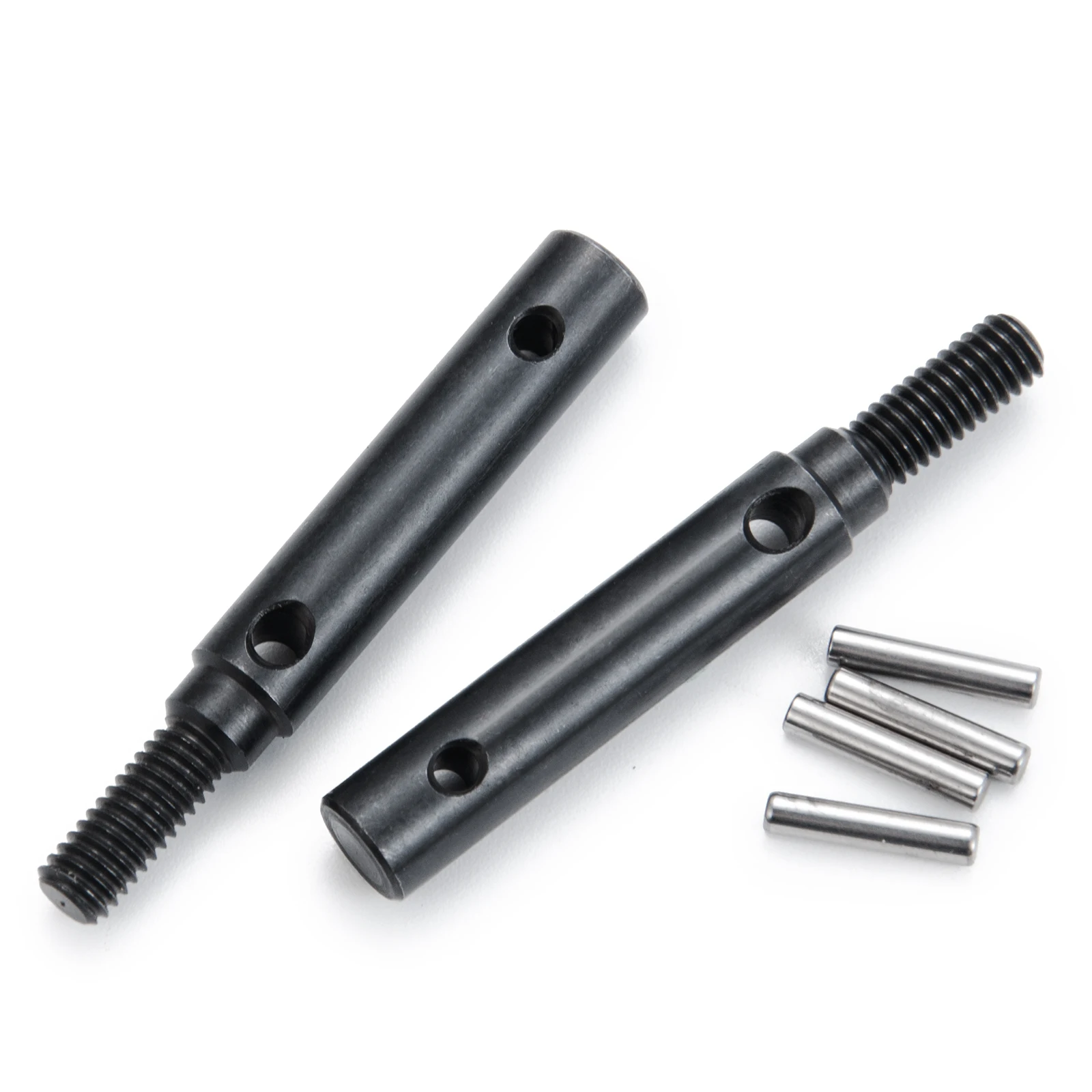 YEAHRUN Metal Portal Stub Axle Drive Gear Shaft & Wheel Hex Adapter for TRX-4 TRX4 1/10 RC Crawler Car Upgrade Parts
