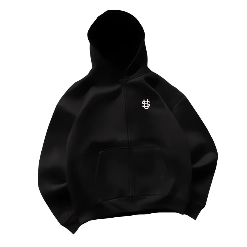 2025 Autumn/Winter Fashion Embroidery Harajuku Y2K Zipper Hoodie Women's Street Y2K New Punk Sportswear Unisex Casual Hoodie