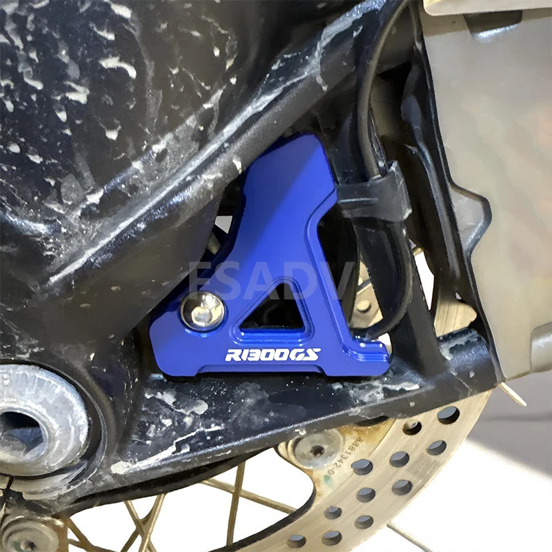 Osłona czujnika ABS przedniego koła motocykla BMW R1300GS R 1300 GS R 1300GS ADVENTURE ADV 2024 2025, aluminiowa