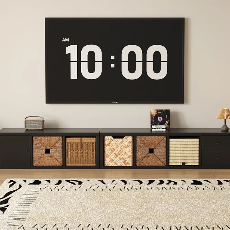 Mueble de TV Retro Vintage, mueble Vintage Simple y moderno, soporte para Monitor para salas de estar de tamaño pequeño, muebles para sala de estar y Tv