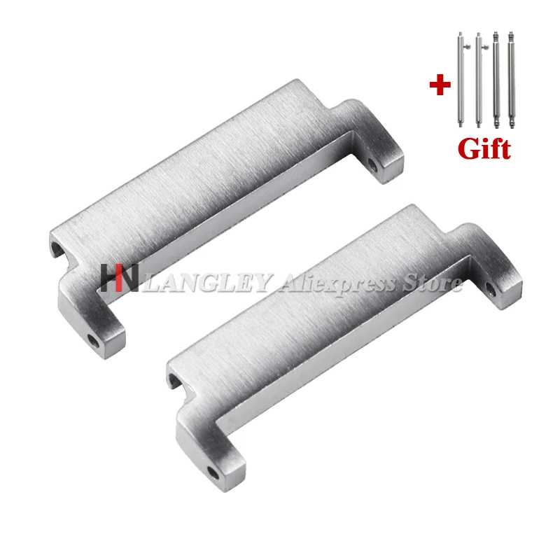 Uhrenarmband-Metalladapter 18mm auf 20/22mm, 20mm auf 18/20/22mm, 22mm auf 18mm & 22mm Schnellverschluss-Steckverbinder Uhrenzubehör