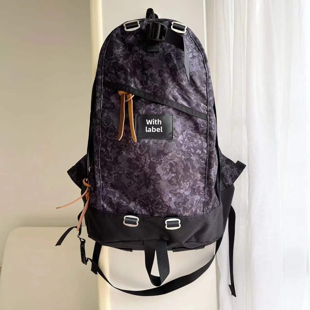 Mochila ra de Viaje para Exteriores con Bloques de Color, Estilo Casual Dopna, Primavera Verano 2026, para Hombre y Mujer