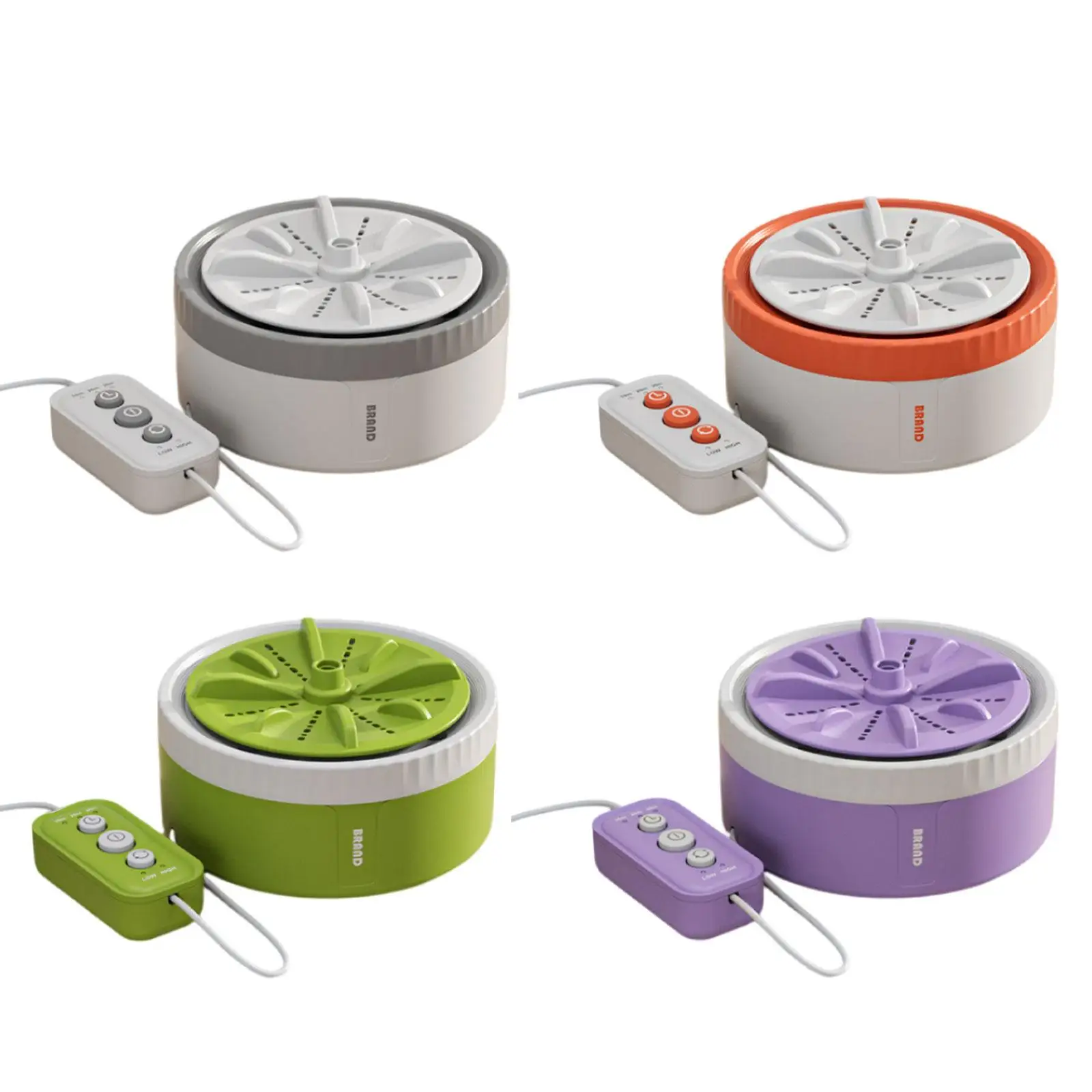 Mini Turbine Washing Machine USB Powered Low Noise Durable 250 Grams in Weight Compact for Cleaning Sock,Underwear,Rag