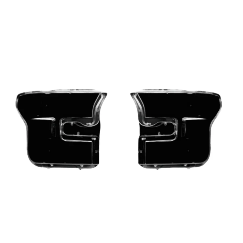 جديد الجبهة العلوي واضح غطاء للعدسات ل رابتور F-150 2015 2016 2017 2018 F150 كشافات شفافة الزجاج عاكس الضوء استبدال #1