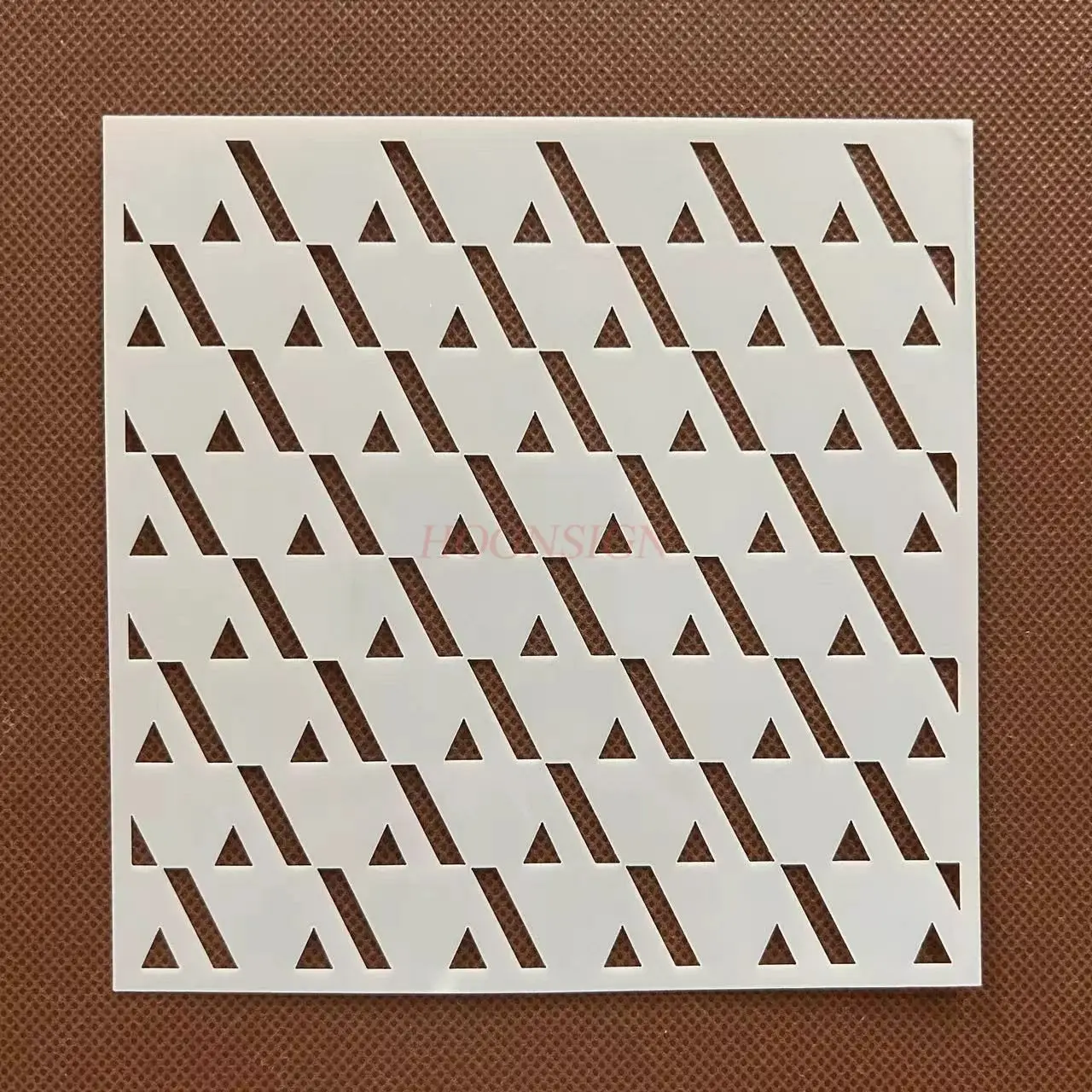 1 قطعة قالب رسم رذاذ غير منتظم هندسي الكتابة على الجدران مكتوبة بخط اليد ملصق جوفاء اللوحة رذاذ قالب اللوحة أداة #6