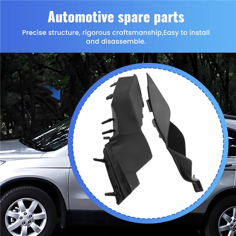 

AV32-Engine Hood Hinge Cover For HONDA CRV CR-V RE 2007 - 2011 For Left Hand Drive Only 74212-SWA-A00 74222-SWA-A00