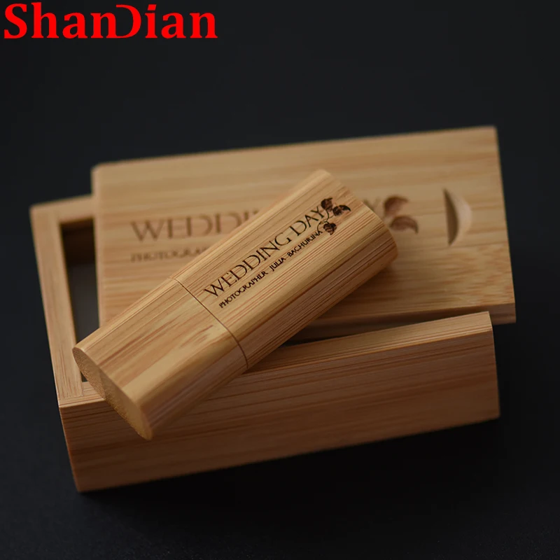 حر مخصص شعار الإبداعية هدية محرك فلاش USB 64 جيجابايت التصوير هدية القلم محركات 32 جيجابايت ذاكرة عصا خشبية 2.0 U القرص 16 جيجابايت 8 جيجابايت 4 جيجابايت