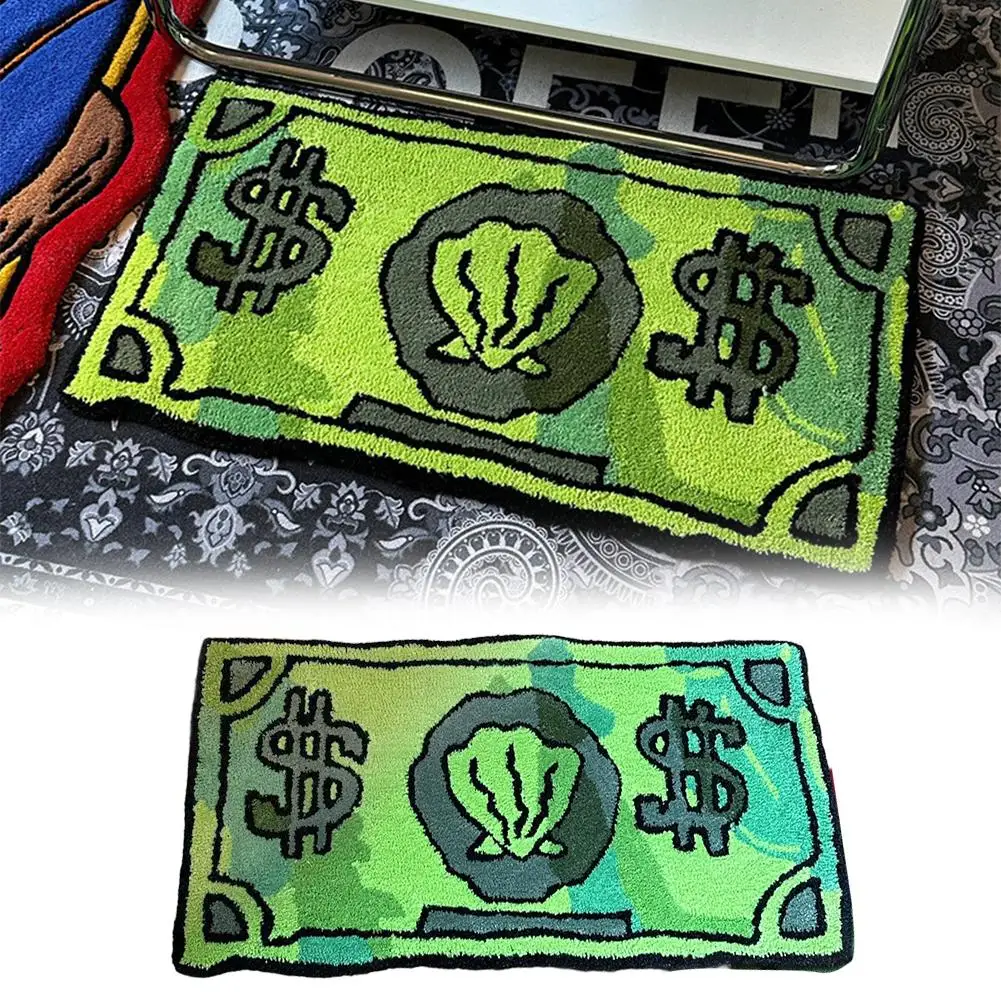 Coin Decorative Carpet Household Bedroom Bedside Blanket Door Mat Door Mat Door Mat Door Mat Bathroom Floor Mat