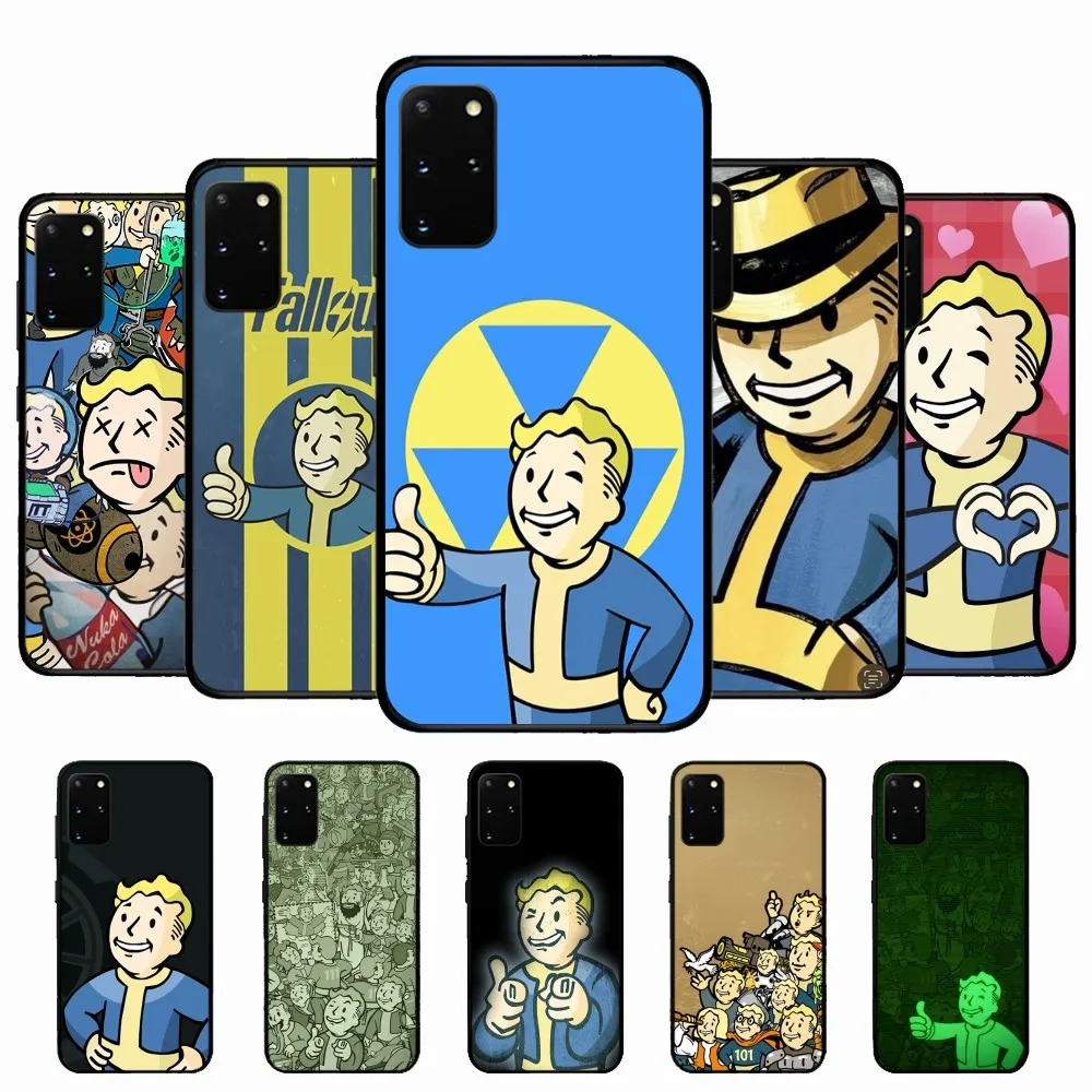 S-Shelter Games F-FalloutS Phone Case For Samsung S 9 10 20 21 22 23 30 23 24 plus lite Ultra FE S10lite Fundas