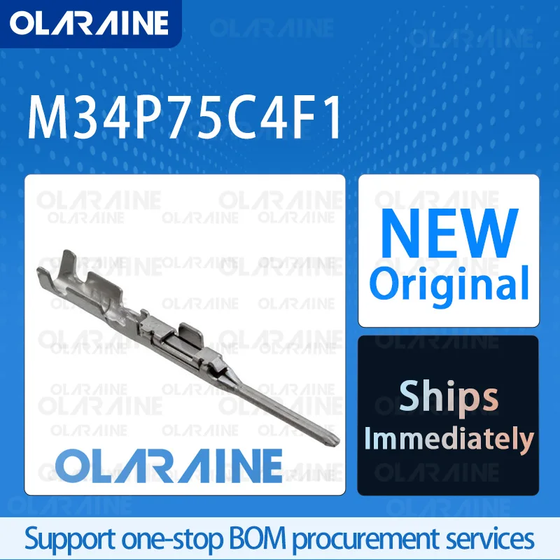 

50/200/500Pcs M34P75C4F1 100% brand new and original IC chip Automotive Connector 3a