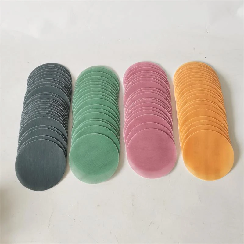 Japanese KOVAX Soft Matte Paper Car Paint Surface Polishing 3 Inch Round Flocking Grinding Disc Diameter 75mm